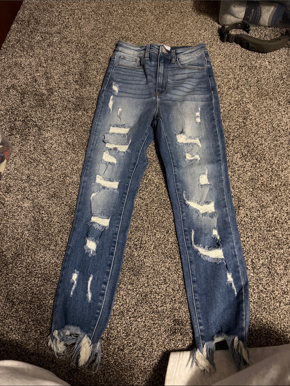 Cancan Signature Distressed Blue Women’s Jeans
